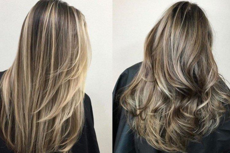 Мелирование на русые волосы 2021 - фото
