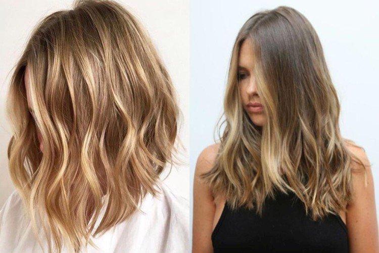 Мелирование на русые волосы 2021 - фото