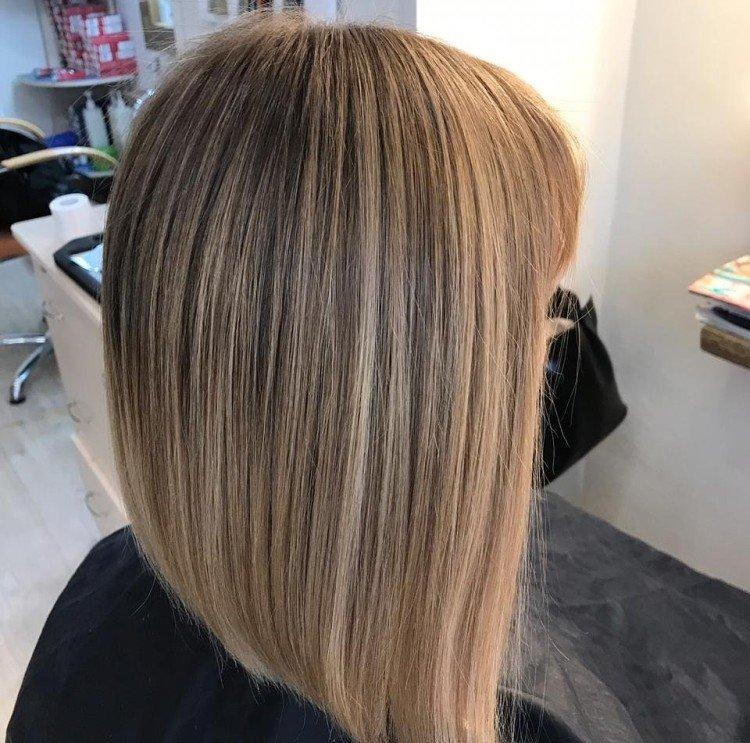 Мелирование на русые волосы 2021 - фото