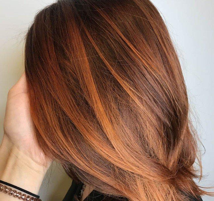 Рыжий и красный