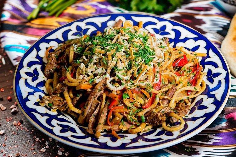 Гюро лагман с говядиной