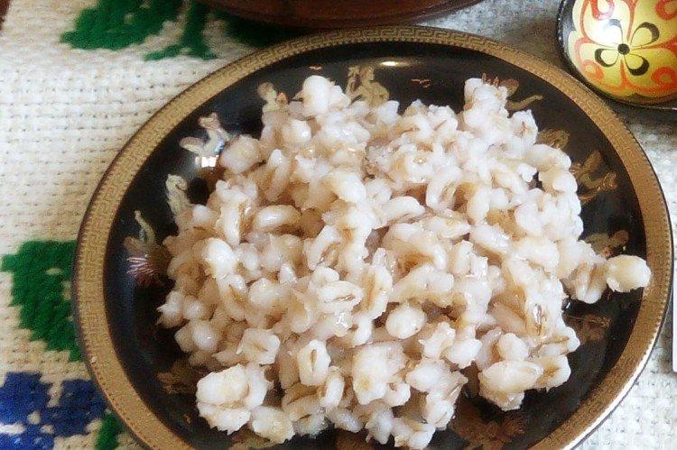 Перловая каша с творогом