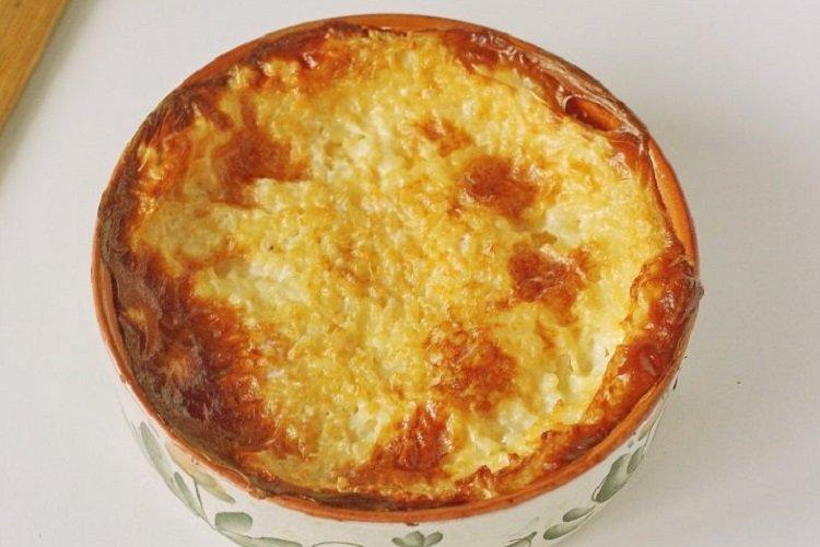 Молочная пшенная каша в духовке