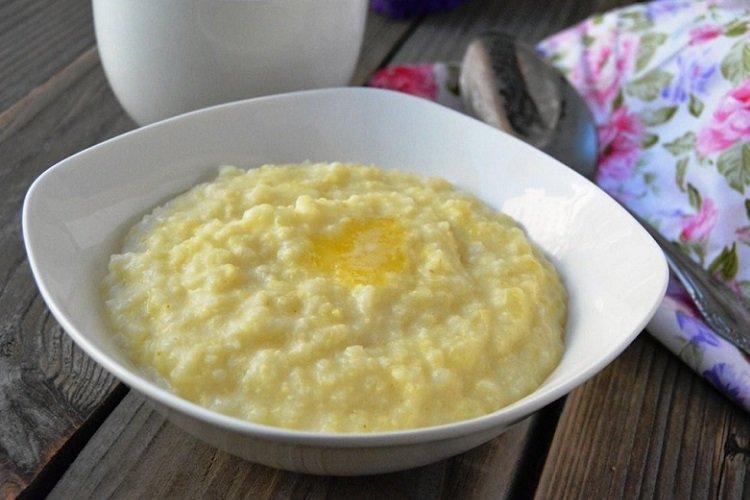 Пшенная каша на молоке