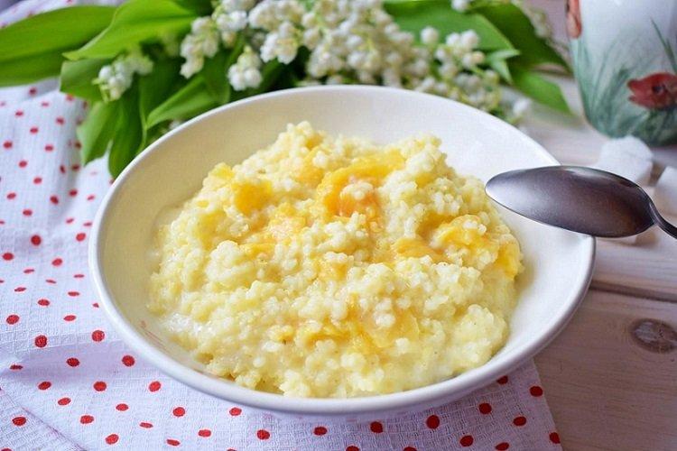 Пшенная каша с тыквой