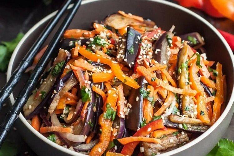 Баклажаны по-корейски