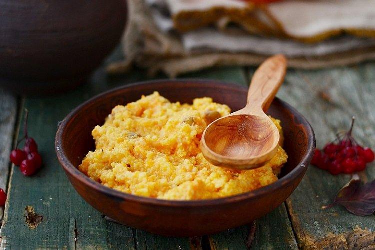 Кукурузно-пшенная каша