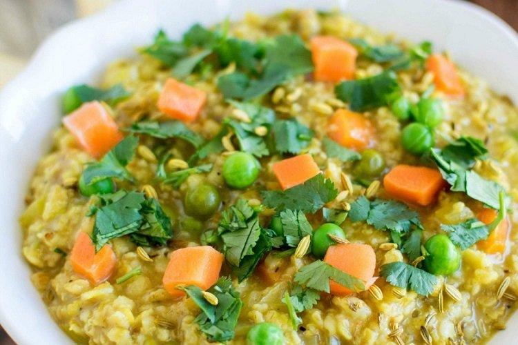 Овсяная каша по-индийски