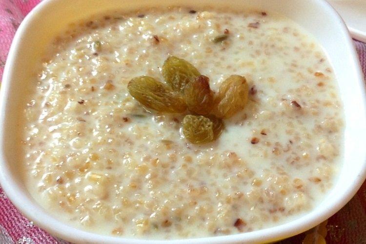 Пшеничная каша в микроволновке