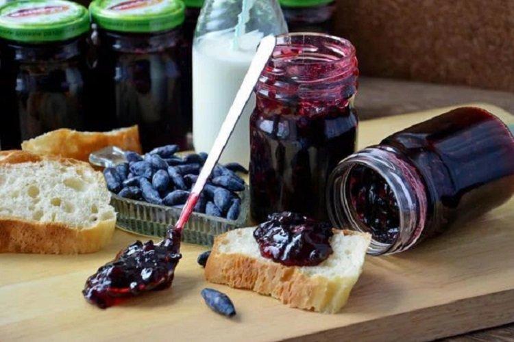 Варенье из жимолости с агар-агаром