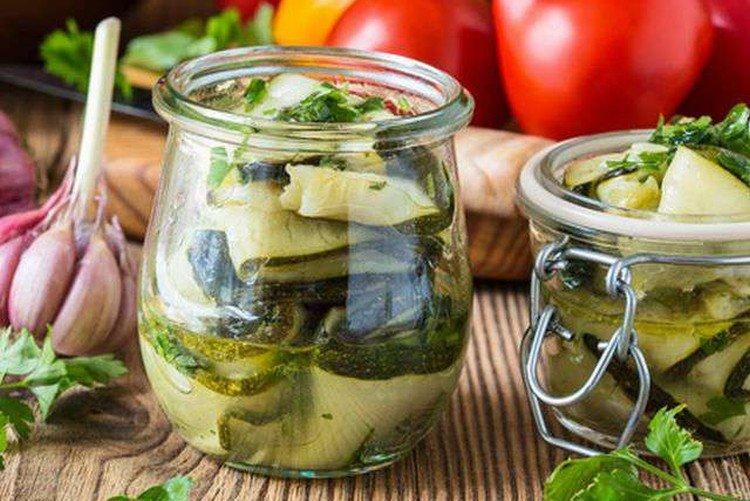 Салат из кабачков с медом на зиму