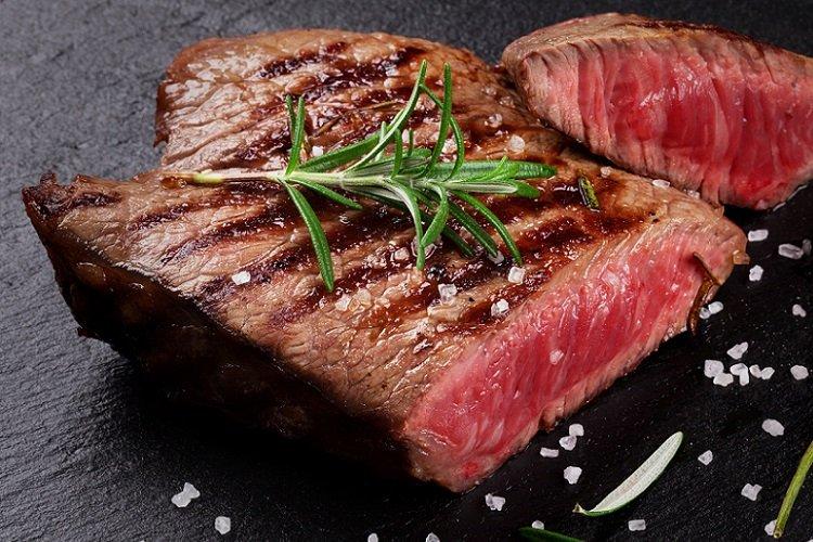 Ростбиф из говядины с апельсинами