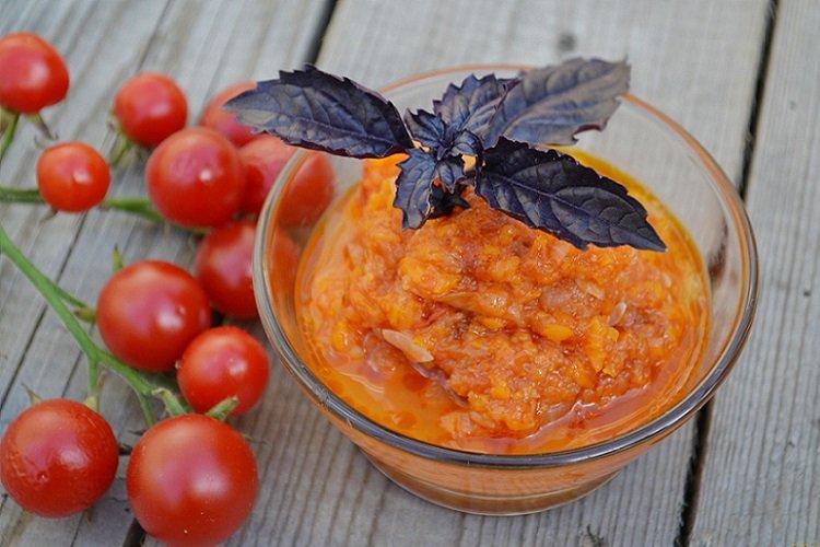 Кабачковая икра с базиликом на зиму