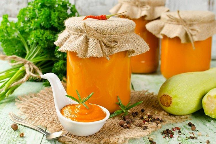 Кабачковая икра с лимонным соком