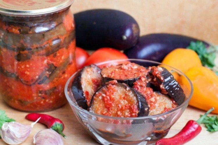 20 простых и вкусных салатов из баклажанов на зиму