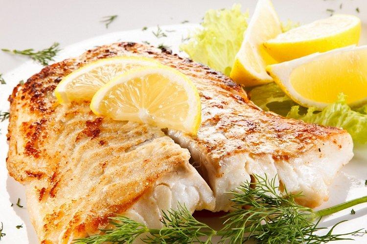 Филе камбалы, запеченное в духовке