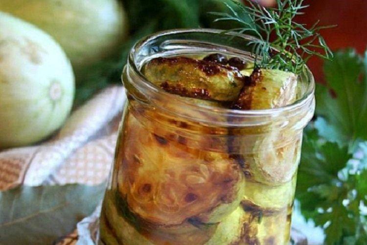 Жареные кабачки на зиму