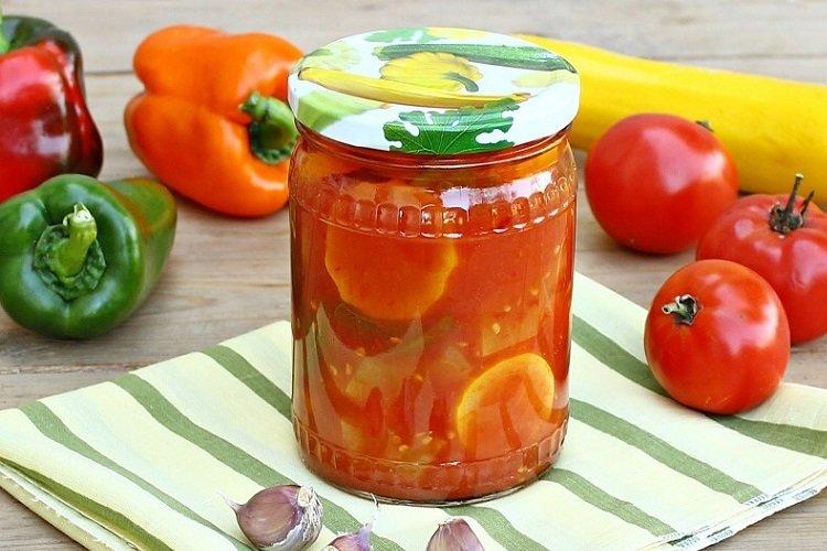 Лечо из кабачков