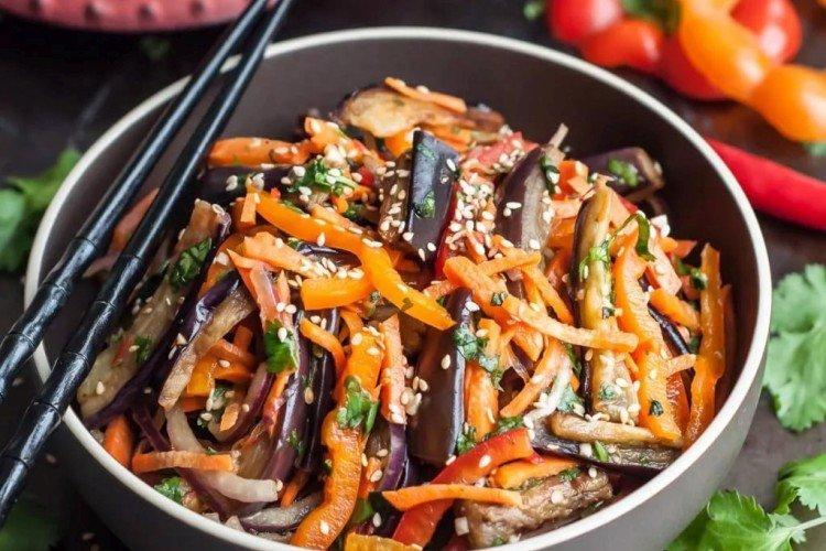 Баклажаны по-корейски