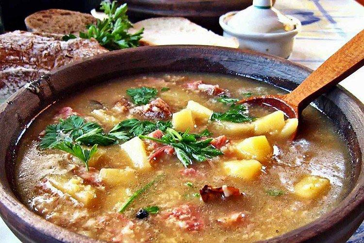 Суп с пшеном «Партизанский»