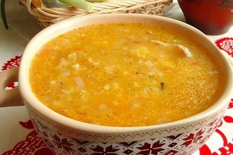 Суп-капустница с пшеном