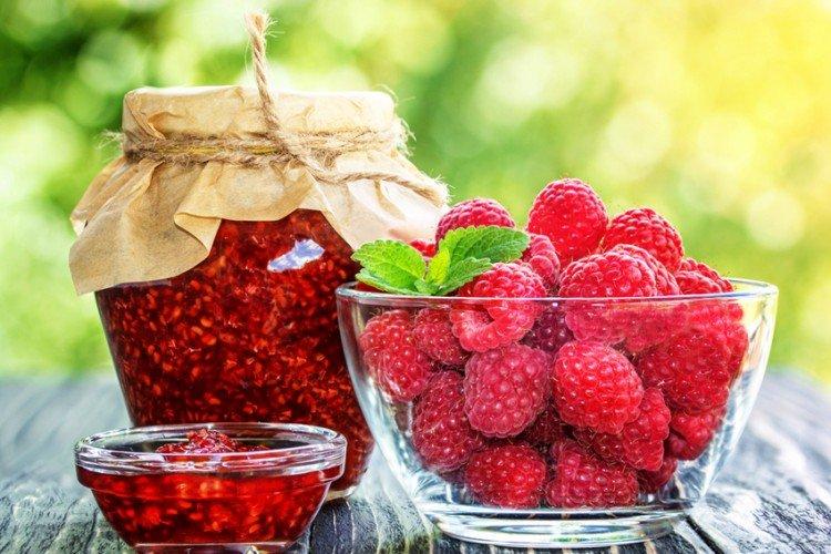 Варенье из малины без сахара