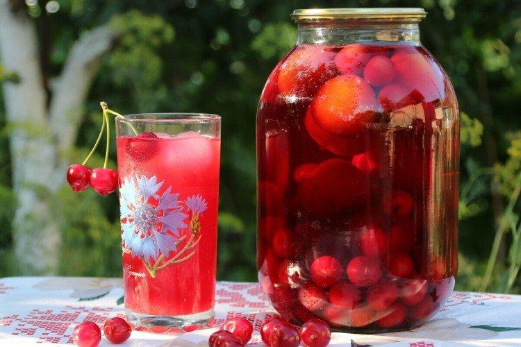 20 рецептов самого вкусного компота на зиму