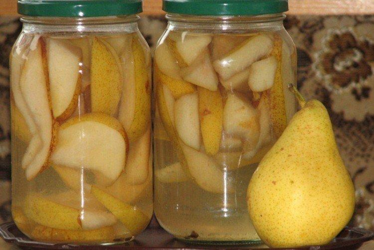 Компот с грушей на зиму