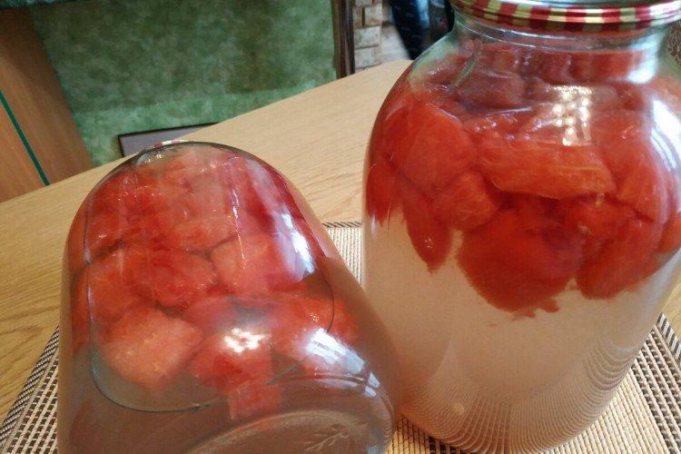 Компот из арбуза на зиму