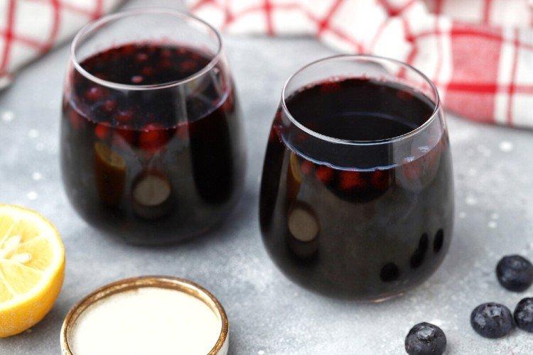 Компот из черники на зиму