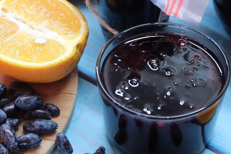 Варенье из жимолости с апельсином