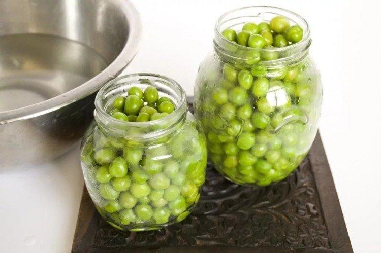 Заготовка из горошка на зиму