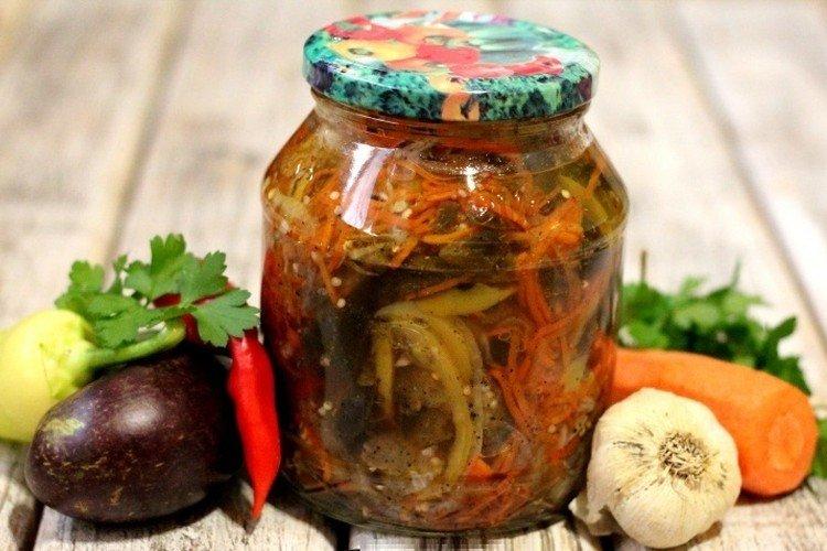 Баклажаны по-корейски