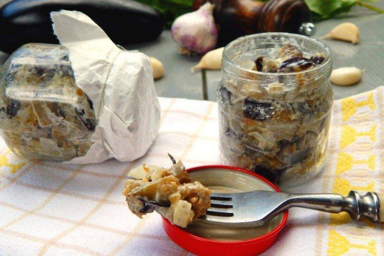 Баклажаны с майонезом на зиму