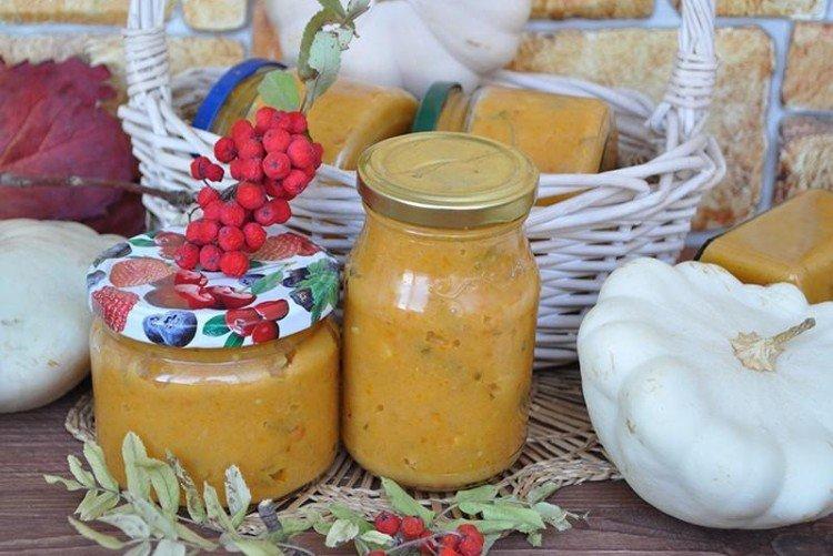 Икра из патиссонов