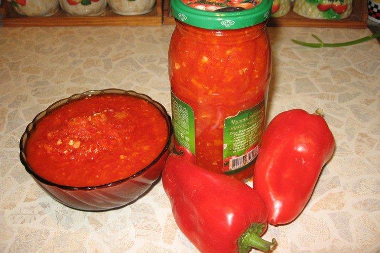Аджика из болгарского перца