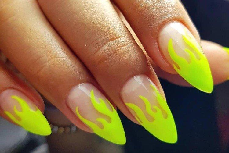 Языки пламени