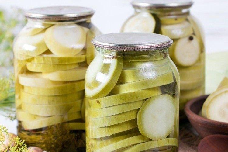 Маринованные кабачки по-болгарски