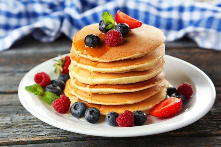 Классические пышные панкейки