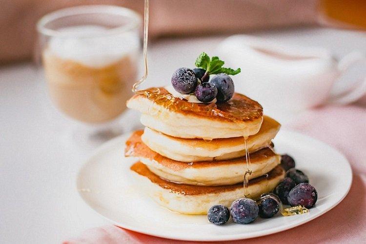 Панкейки на миндальном молоке