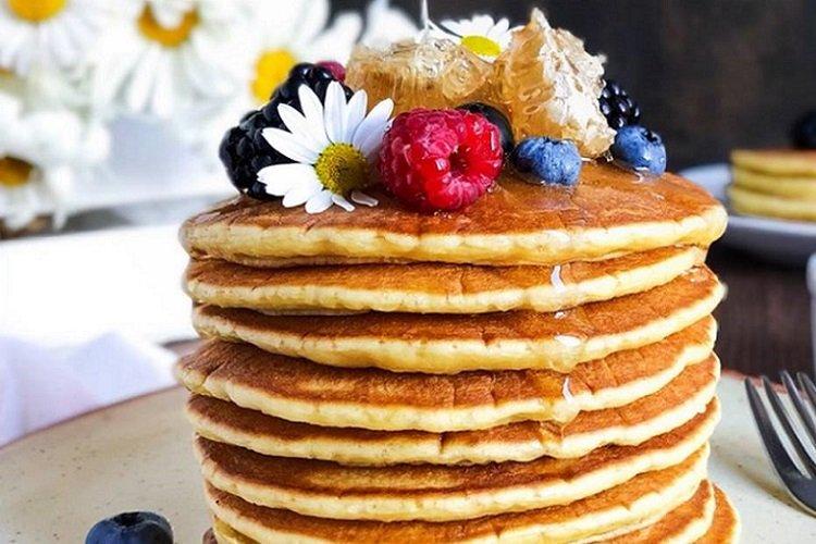 Панкейки на кефире