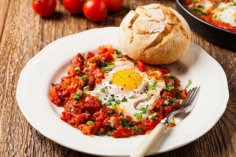 Шакшука с кабачками