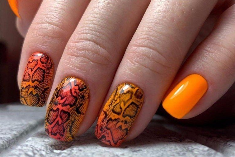 Осенний стемпинг