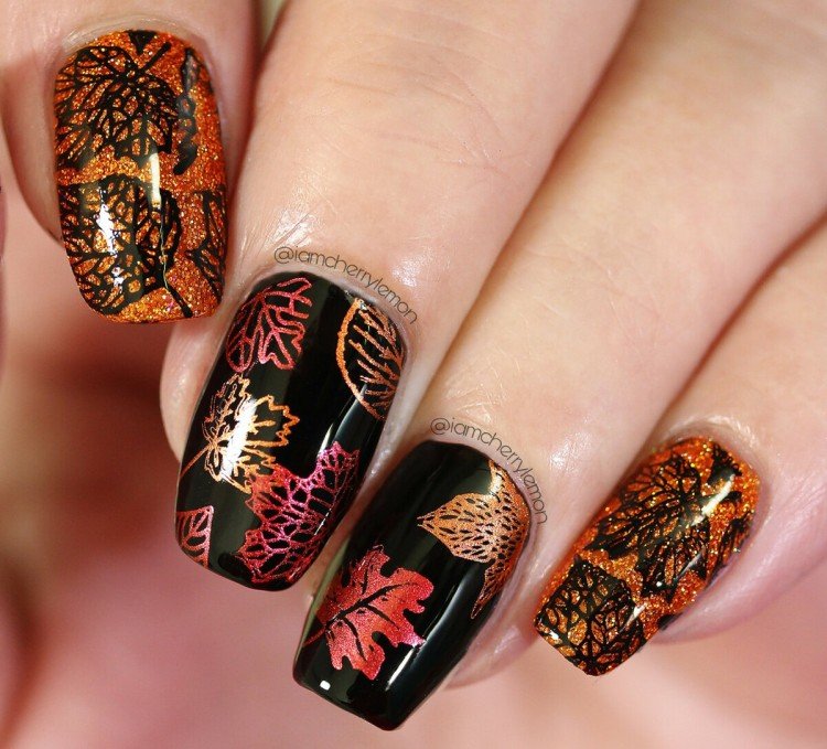 Осенний стемпинг