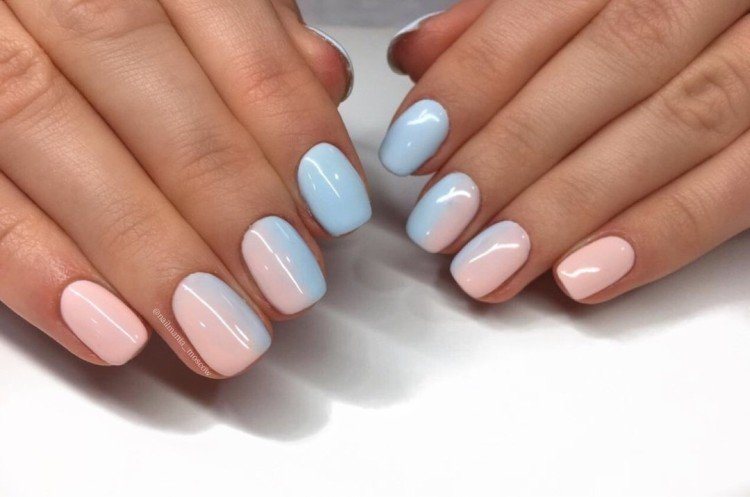 Градиентный маникюр