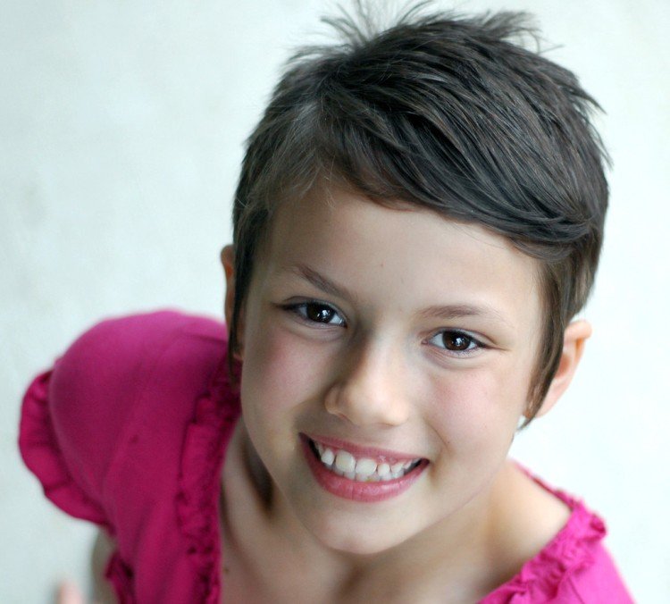 Стрижка «под мальчика»