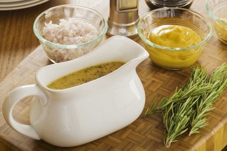 Заправка с винным уксусом