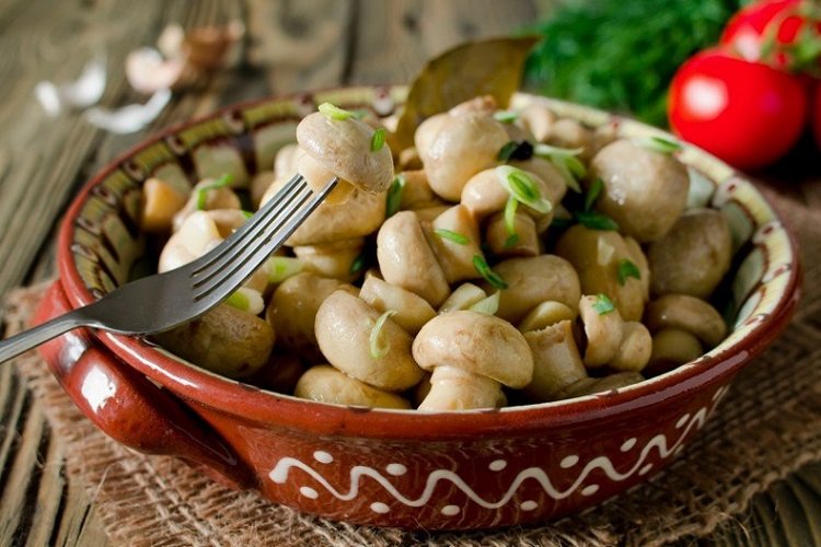 Маринованные шампиньоны холодным способом