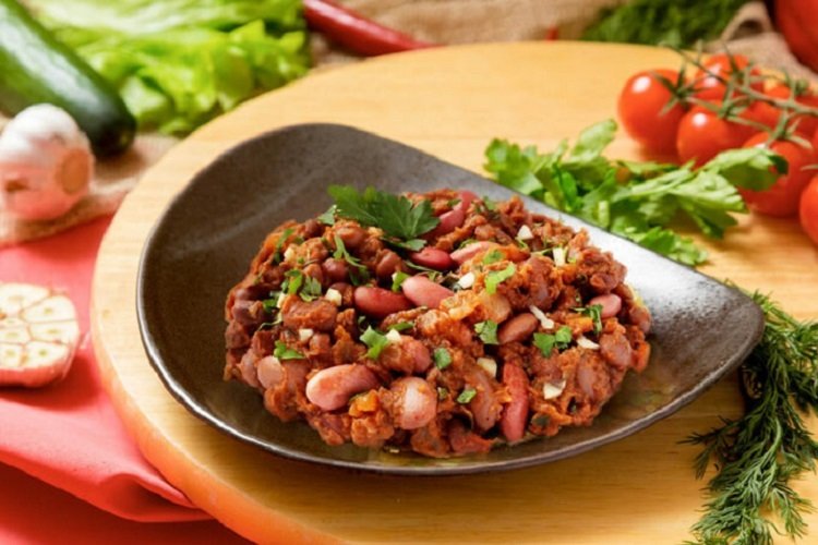 Лобио со свининой
