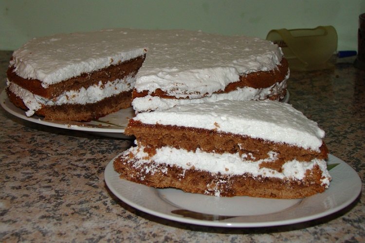 Пирог «Негр в пене»